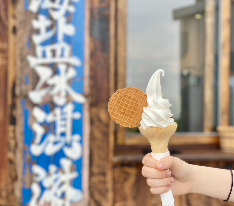 /海鹽霜淇淋/ 面向太平洋的限定滋味